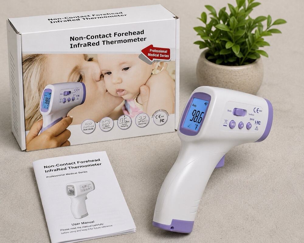 Non-Contact Forehead Infrared Thermometer Professional Medical Series 32 Memory